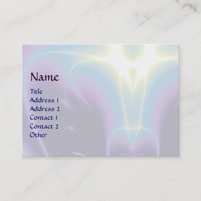 LJUS VÅGAR VISITKORT (Framsida)