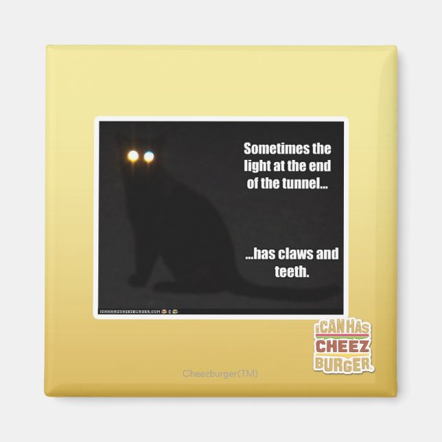 Ljus vid tunneln magnet (Framsidan)