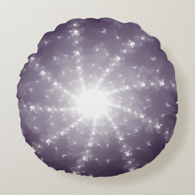 Ljus vid tunneln rund kudde (Framsidan)