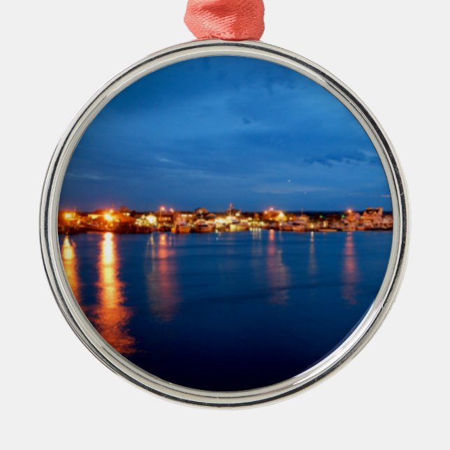 Ljus vid Vatten Julgransprydnad Metall (Framsidan)