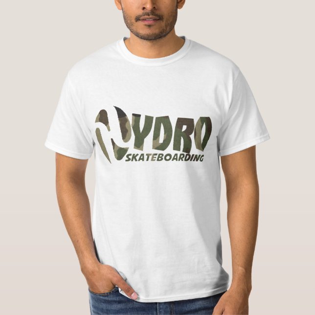 Ljusa Camo F/B Tee Shirt (Framsida)