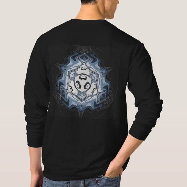 ljusa deegerblått t shirt (Baksida)