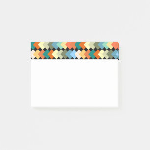 Ljusa Färgader Post-it Block
