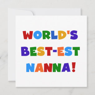Ljusa färger bästa Nanna Tshirts