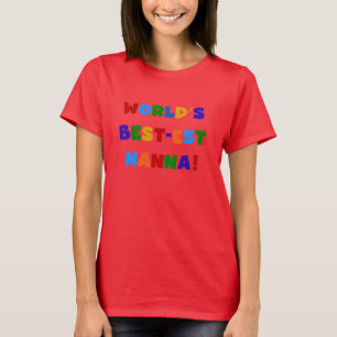 Ljusa färger bästa Nanna Tshirts