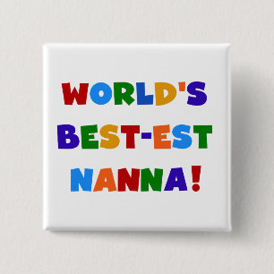 Ljusa färger bästa Nanna Tshirts Knapp