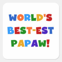 Ljusa färger bästa papaw-skjortor och gåvor