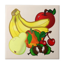 Ljusa färger för Fruit Wonderful Kitchen Ceramic T Kakelplatta