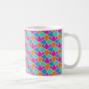 Ljusa färger Islamiska Mönster-kaffe Mugg