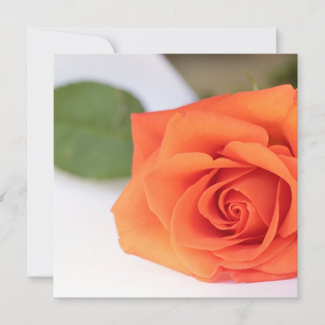 Ljusa färger Orange Ro ditt textplatta kort (Framsida)