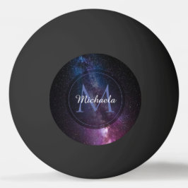 Ljusa färger, personaliserbart, monogram pingisboll