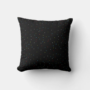 Ljusa färger Spots Cushion för abstrakt Art Kudde