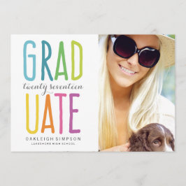 Ljusa färger tillkännagivande om Rainbow Studenten Meddelande