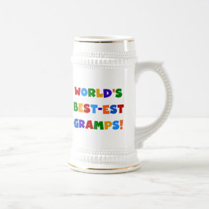 Ljusa färger världens bästa Gramps-gåvor Sejdel