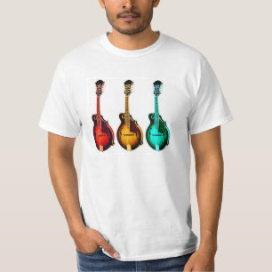 LJUSA FÄRGRIKA MANDOLINS! T SHIRT