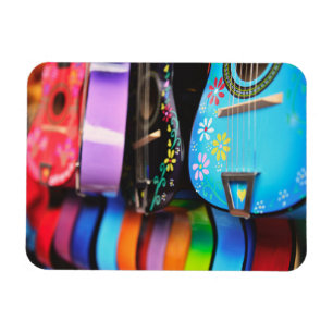 Ljusa festive Musical Guitars Magnet