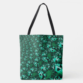 Ljusa gröntar och liknande symboler tygkasse