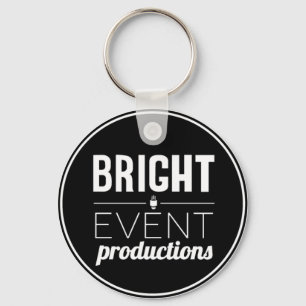 Ljusa händelseproduktioner Keychain Nyckelring