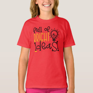 Ljusa ideal - Flickans Ringer T-Shirt