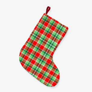 Ljusa jullvadsdjur liten julstrumpa