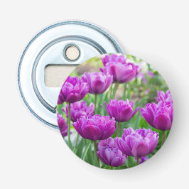 Ljusa lilaxtulister på en solig dag flasköppnare