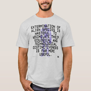 Ljusa manar för Borg Assimilation utslagsplats T Shirt