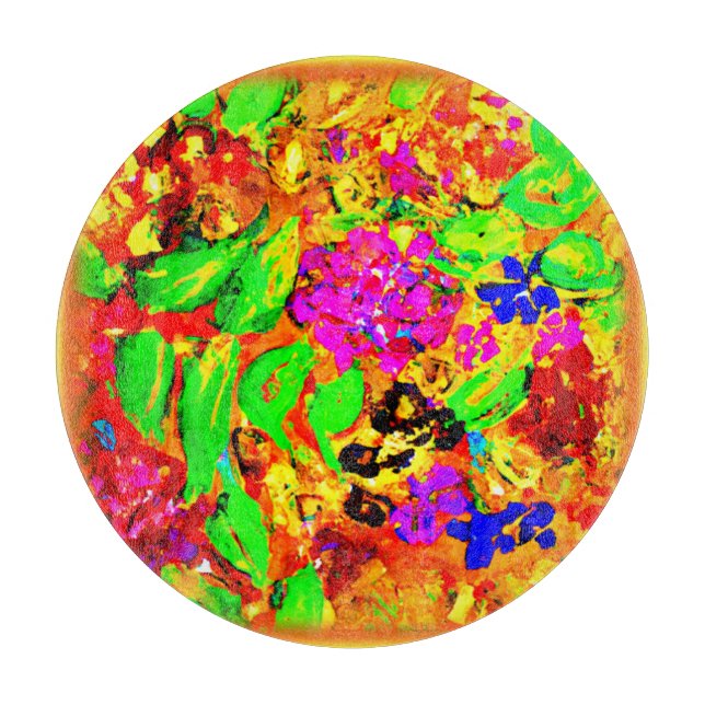 Ljusa och färgfulla blommor Art. Köp nu (Framsidan)