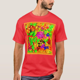 Ljusa och färgfulla blommor Art. Köp nu T Shirt
