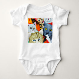 Ljusa och vackra katter t shirt