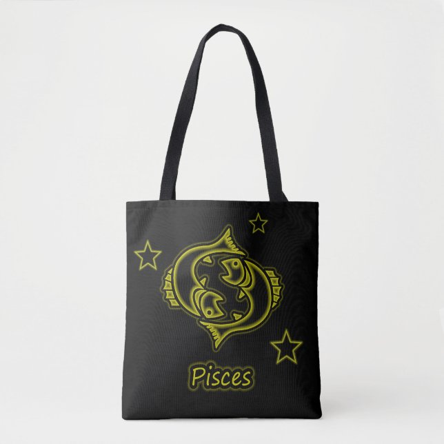 Ljusa Pisces Tygkasse (Framsida)