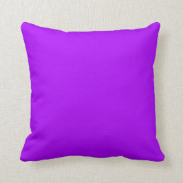 Ljusa purpurfärgade Fuchsia neonlilor färgar Kudde