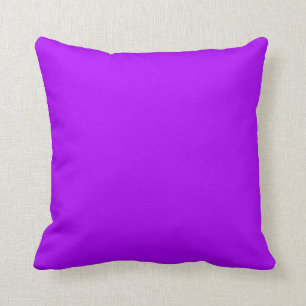 Ljusa purpurfärgade Fuchsia neonlilor färgar Kudde