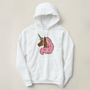 Ljusa rosa Afro Unicorn T Shirt
