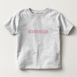 ljusa rosa brev t shirt