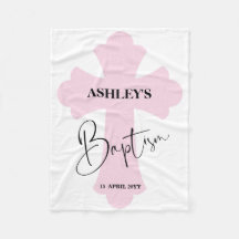 Ljusa rosa Kor-baptism