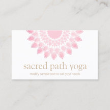 Ljusa rosa Lotus Flower Mandala