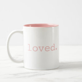 Ljusa rosa  Mugg