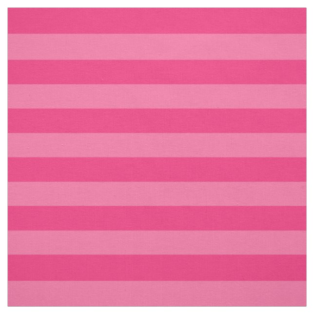 Ljusa rosa och Shock rosa Rand Tyg (Provkarta)