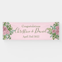 Ljusa rosa Peony & Ro Blommigt Bröllop