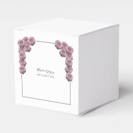 Ljusa rosa Ro Bröllop Presentaskar