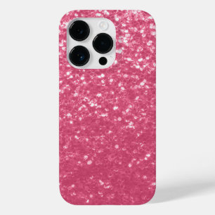 Ljusa rosa ro faux sparkles glitter