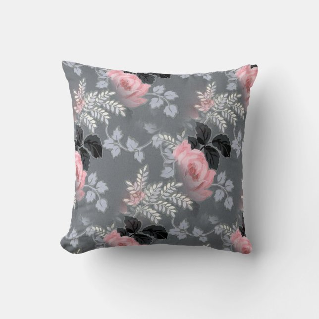 Ljusa rosa Ro Kudde (Framsida)