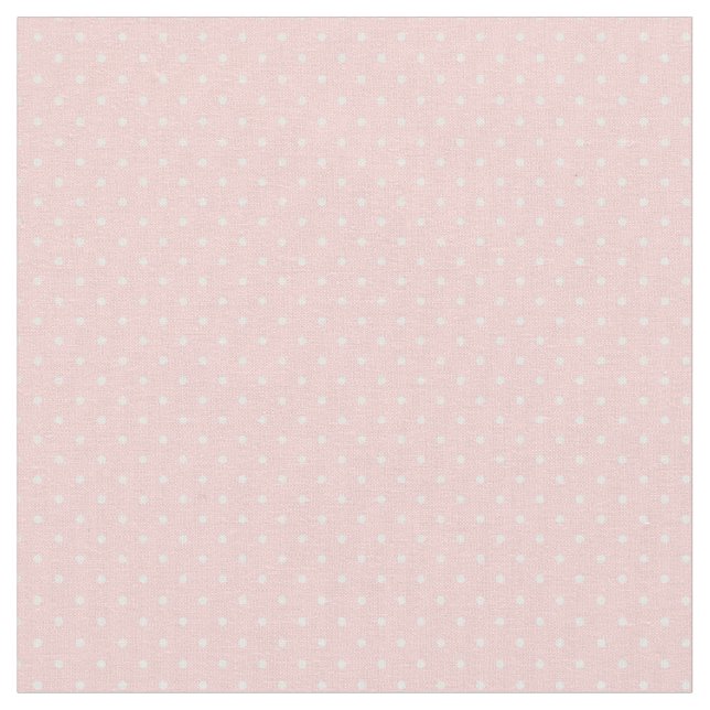 Ljusa rosa små punkter tyg (Närbild)
