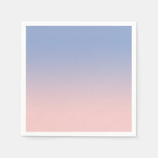 Ljusa rosa till Pappra blöjor för Ombre Cocktail Pappersservett