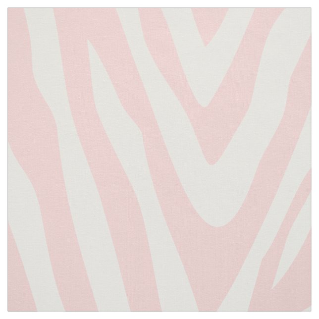 Ljusa rosa Zebra tryck Stora  Tyg (Provkarta)