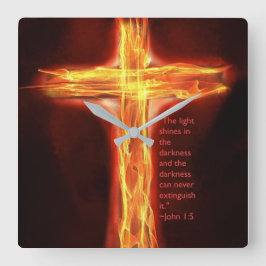 "Ljusa sken ", Fyrkantig Klocka