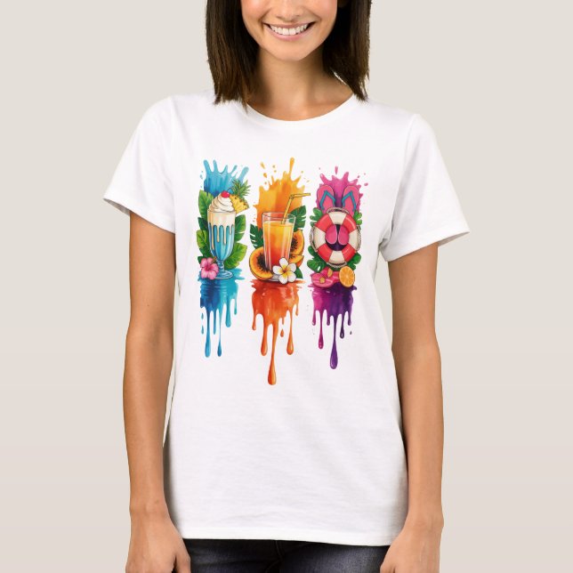 LJUSA SOMMARSCENER OCH OBJEKT T SHIRT (Framsida)