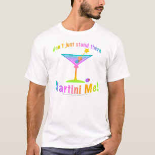 Ljusa T-tröja - MARTINI MIG! T-shirt