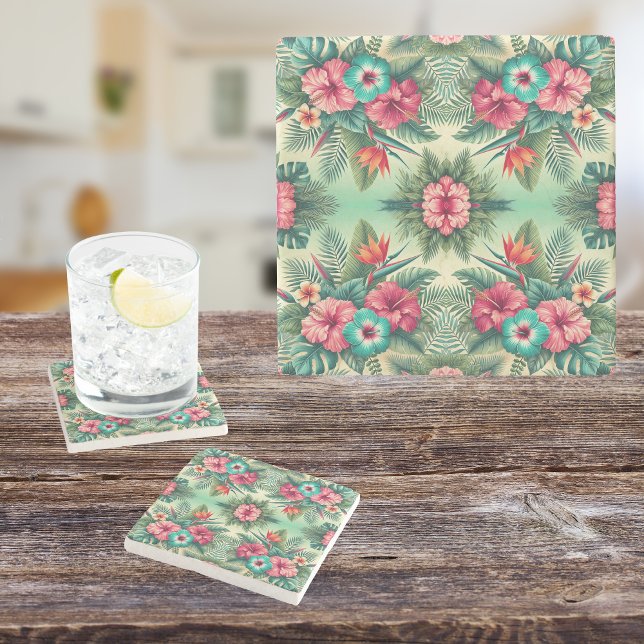 Ljusa Tropikernor Stenunderlägg (Skapare uppladdad)