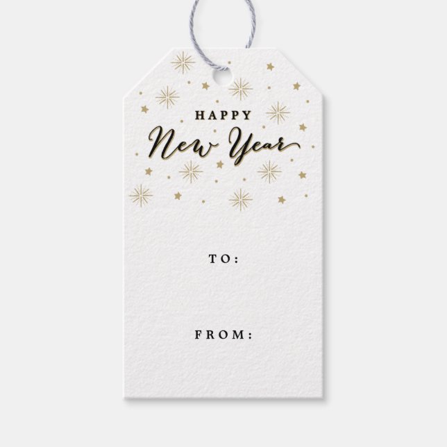 Ljusa upp Himlar Helgdag Presentetikett (Framsidan)